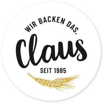 Logo der Bäckerei Claus in Coswig