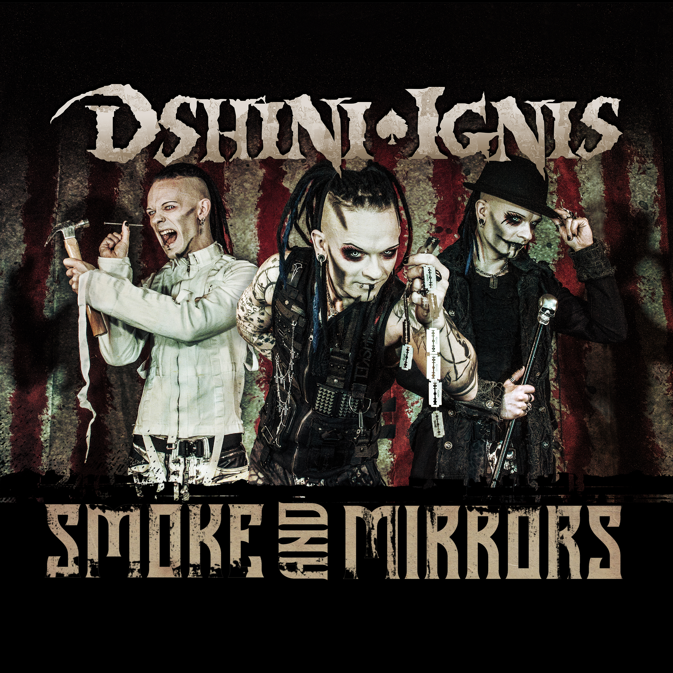 Werbeplakat für die Show Smoke and Mirrors
